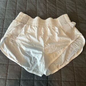 Free People Movement Trail Angel Shorts White Women's Shorts